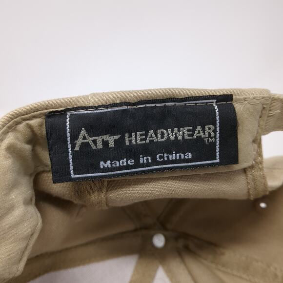 Zuka The Tribal Brand Juice Slideback Baseball Cap Beige One Size Att Headwear - Picture 9 of 9